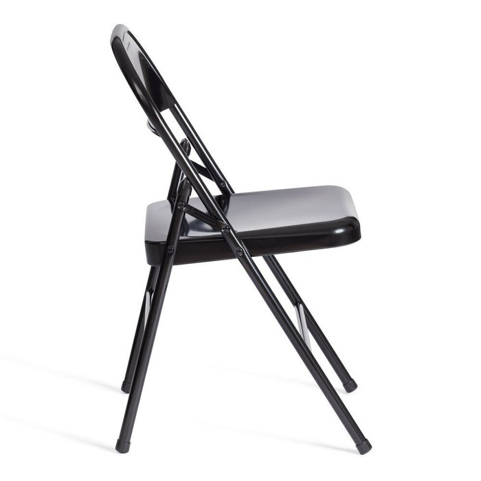 Комплект из шести складных стульев Folder черного цвета - лучшие Обеденные стулья в INMYROOM