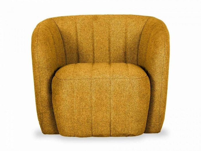 Кресло Lecco желтого цвета - купить Интерьерные кресла по цене 37530.0