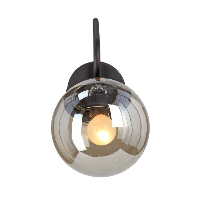 Бра V4715-1/1A (стекло, цвет светло-коричневый) - лучшие Бра и настенные светильники в INMYROOM