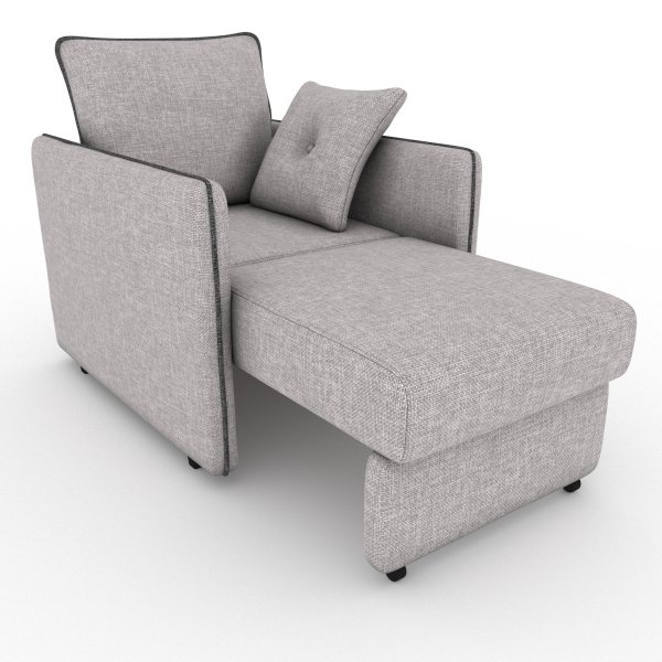 Кресло-кровать Cardinal серого цвета - купить Интерьерные кресла по цене 9700.0