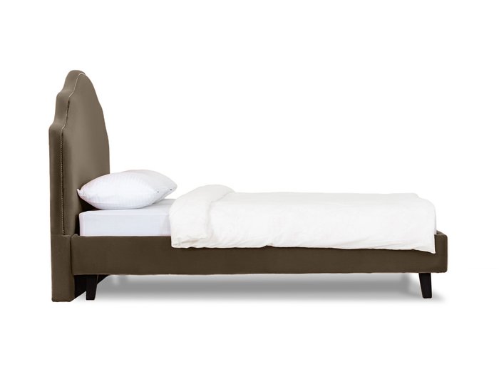 Кровать Queen Victoria L серо-коричневого цвета 160х200 - лучшие Кровати для спальни в INMYROOM