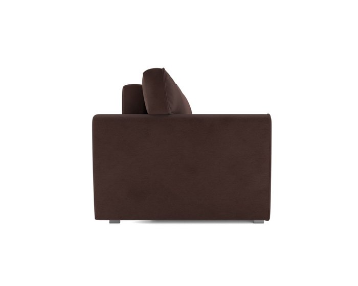 Прямой диван-кровать Оскар темно-коричневого цвета - лучшие Прямые диваны в INMYROOM
