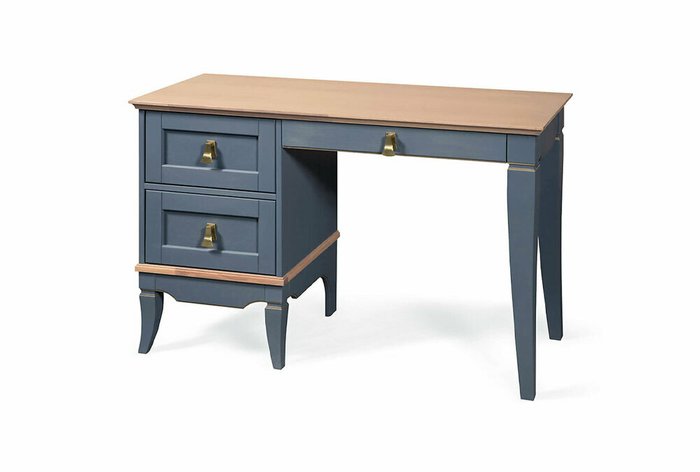Стол письменный Стюарт серо-синего цвета - купить Письменные столы по цене 70935.0