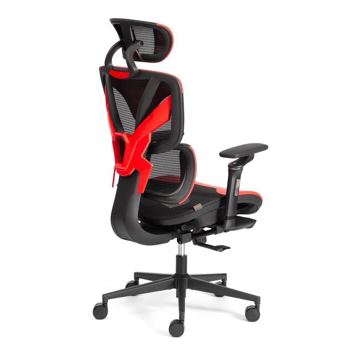 Игровое кресло KingCobra черно-красного цвета - лучшие Офисные кресла в INMYROOM