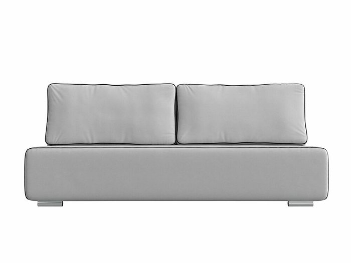 Прямой диван-кровать Уно белого цвета (экокожа) - купить Прямые диваны по цене 29999.0