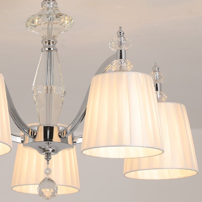 IL1329-5CPA-29 CR светильник потолочный - лучшие Подвесные люстры в INMYROOM IL1329-5CPA-29 CR светильник потолочный - лучшие Подвесные люстры в INMYROOM