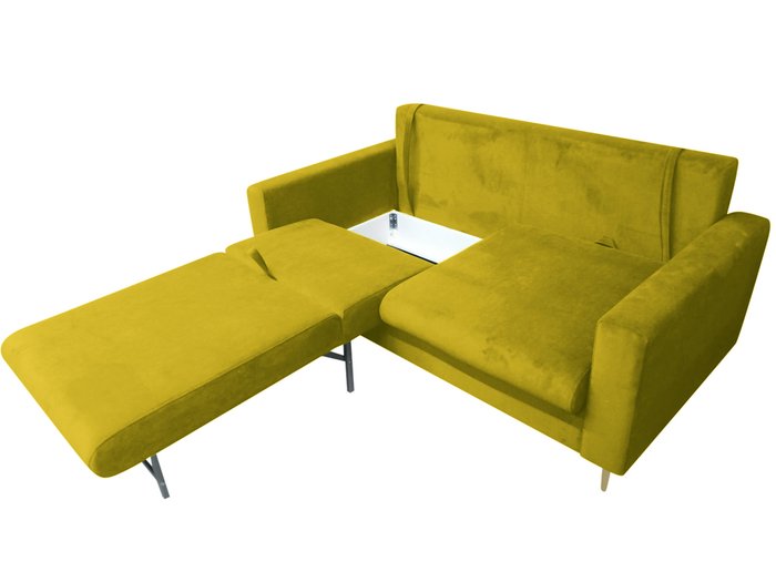 Диван-кровать Рич желтого цвета - лучшие Прямые диваны в INMYROOM