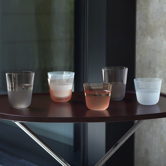 Набор стаканов arc contrast, 380 мл, коралловые, 2 шт. - купить Бокалы и стаканы по цене 3100.0