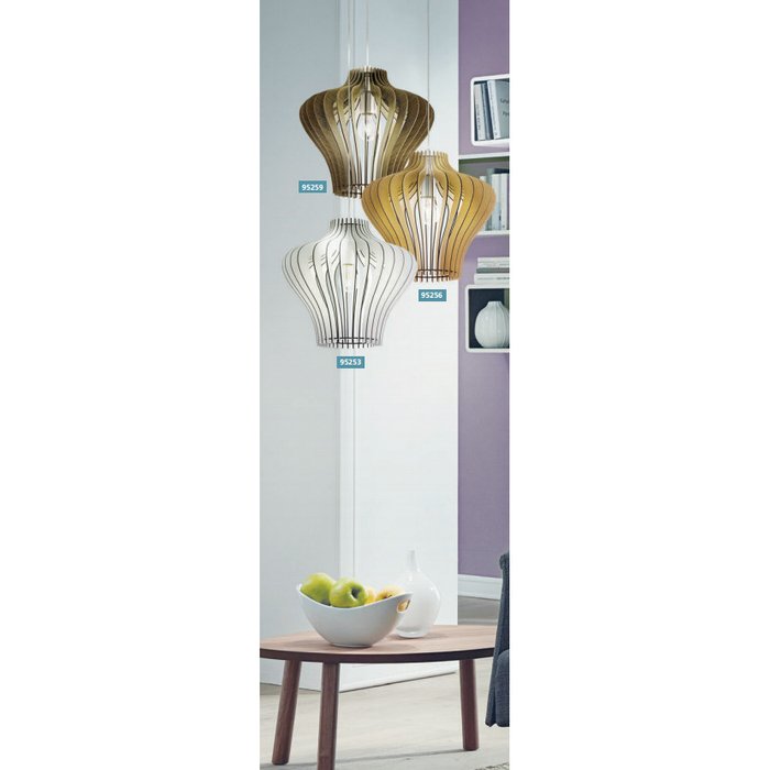 Подвесной светильник Cossano коричневого цвета - лучшие Подвесные светильники в INMYROOM