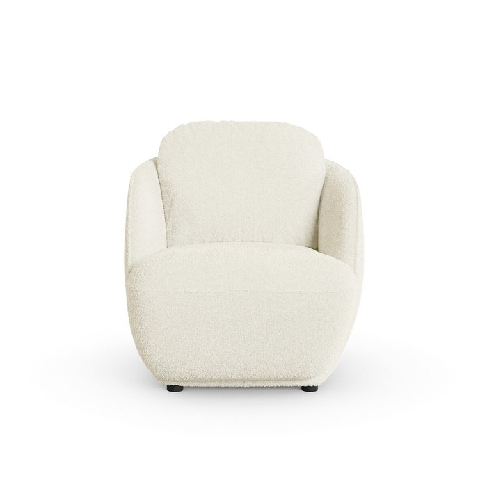 Кресло-шар из ткани букле Alpine бежевого цвета - купить Интерьерные кресла по цене 70840.0