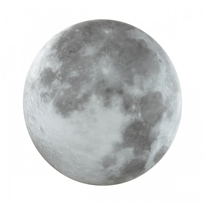 Настенно-потолочный светильник Moon 3084/CL (пластик, цвет серый) Настенно-потолочный светильник Moon 3084/CL (пластик, цвет серый)