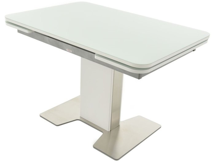 Стол раздвижной Тайбэй белого цвета - купить Обеденные столы по цене 39781.0