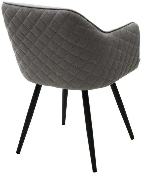 Стул Fort вращающийся серого цвета - лучшие Обеденные стулья в INMYROOM