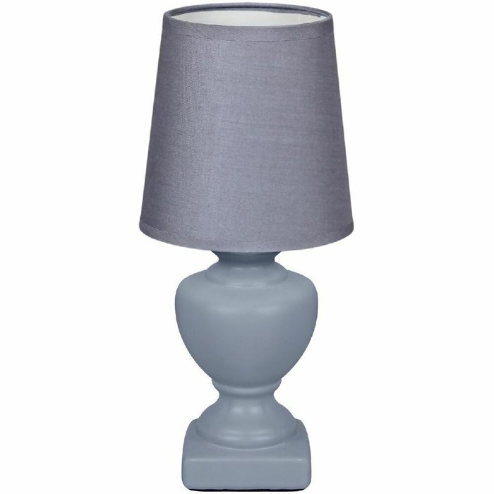 Настольная лампа 96201-0.7-01 GREY (ткань, цвет серый) - купить Настольные лампы по цене 1080.0