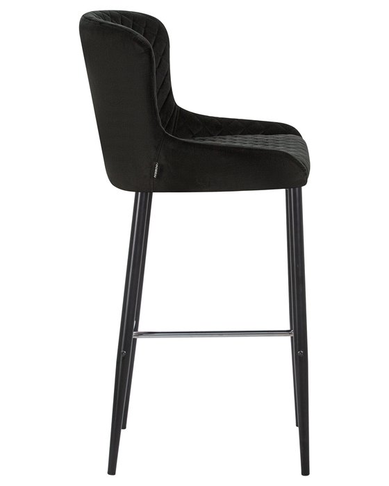 Стул барный Christian черного цвета - лучшие Барные стулья в INMYROOM