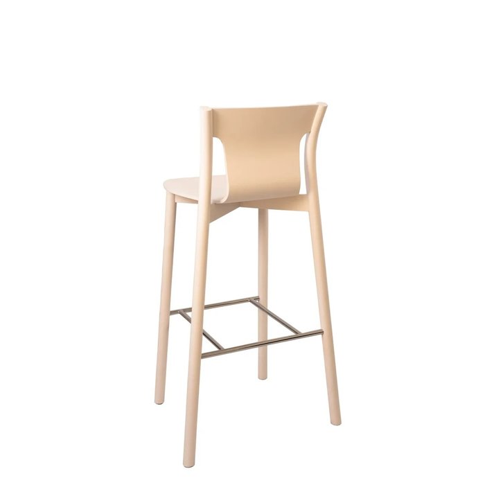 Барный стул Tolo белого цвета  - лучшие Барные стулья в INMYROOM