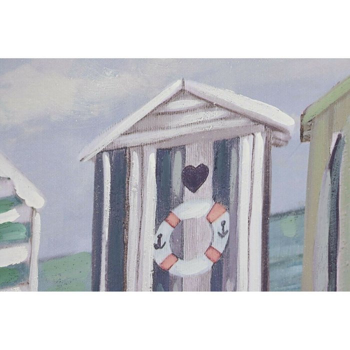 Картина Пляж Средиземноморье 120 x 3 x 60 cm (2 штук) - лучшие Картины в INMYROOM
