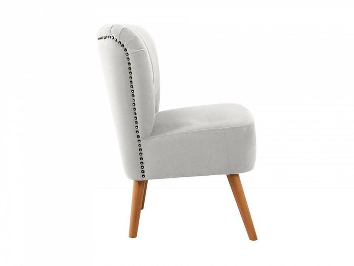 Кресло Barbara светло-серого цвета - лучшие Интерьерные кресла в INMYROOM