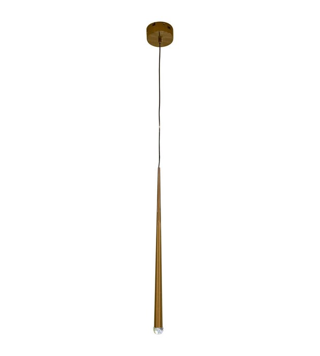 Подвесной светодиодный светильник Виале бронзового цвета
