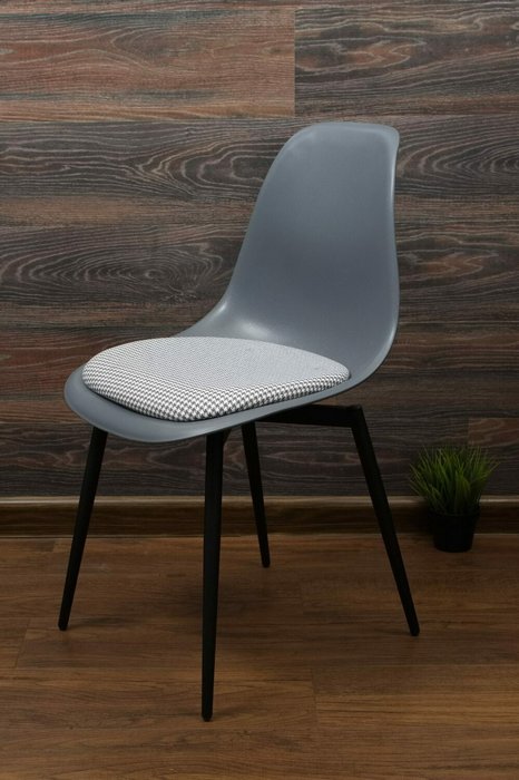 Стул Туссе серного цвета - купить Обеденные стулья по цене 3990.0