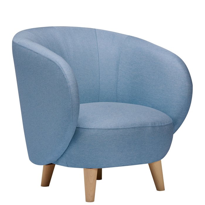 Кресло Мод голубого цвета - купить Интерьерные кресла по цене 16330.0