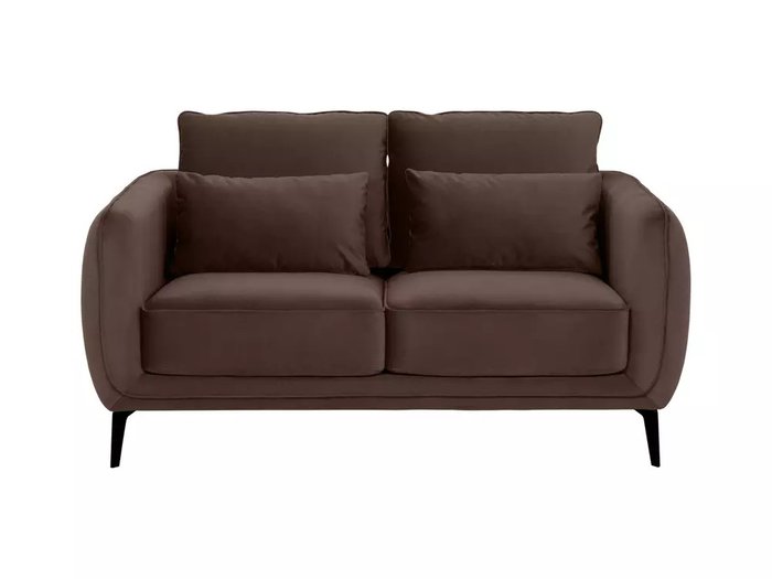 Диван Amsterdam коричневого цвета - купить Прямые диваны по цене 69930.0