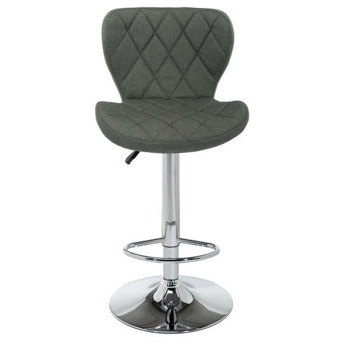 Барный стул Porch dark grey fabric с обивкой темно-серого цвета - купить Барные стулья по цене 6870.0