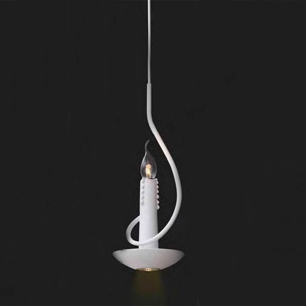 Светильник подвесной Brand van Egmond Floating candles on platter, белый