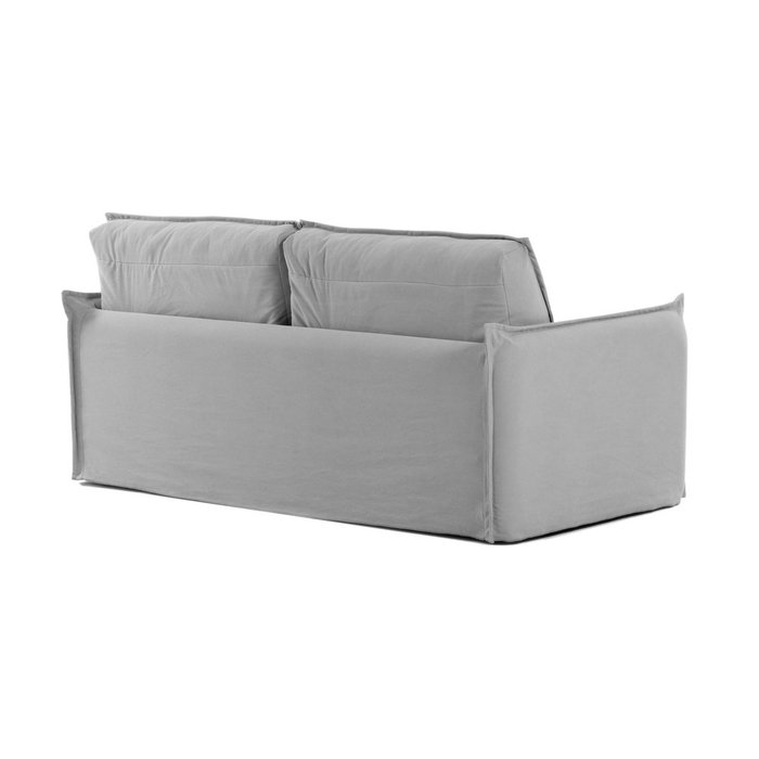 Диван-кровать Samsa с полиуретановым матрасом  серого цвета - лучшие Прямые диваны в INMYROOM