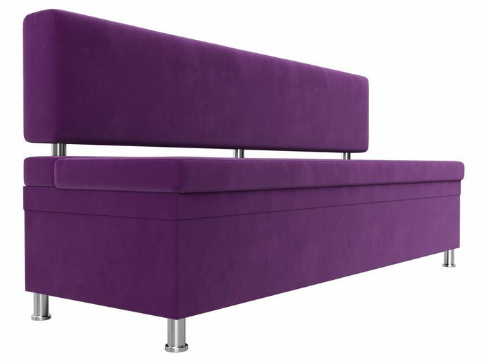 Прямой диван Стайл фиолетового цвета - лучшие Прямые диваны в INMYROOM