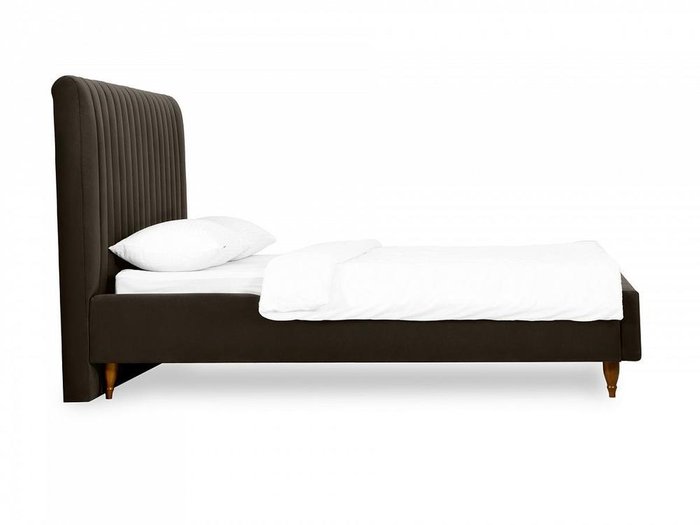 Кровать Dijon 160х200 темно-коричневого цвета - купить Кровати для спальни по цене 82530.0