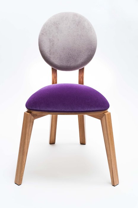 Стул Circus фиолетово-коричневого цвета - купить Обеденные стулья по цене 22315.0