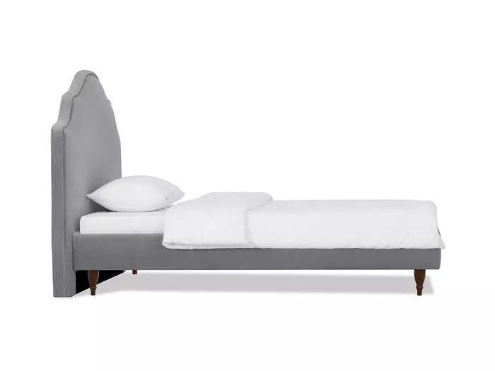 Кровать Princess II L 120х200 серого цвета - купить Кровати для спальни по цене 61340.0