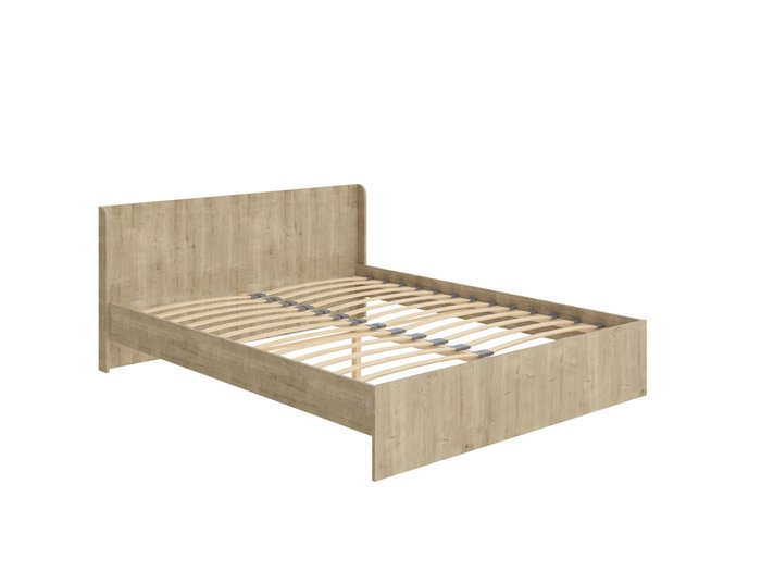 Кровать Practica 180х200 бежевого цвета  - купить Кровати для спальни по цене 12960.0