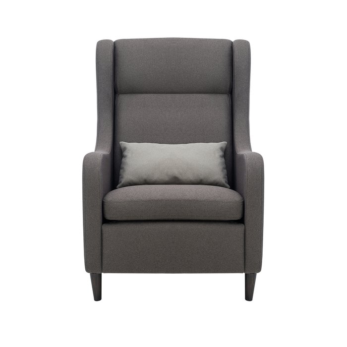 Кресло Хилтон темно-серого цвета - купить Интерьерные кресла по цене 26060.0