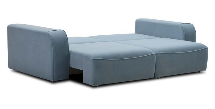 Диван-кровать Тулон серо-голубого цвета - лучшие Прямые диваны в INMYROOM