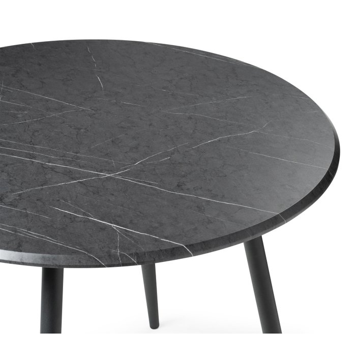 Обеденный стол Абилин 100 черного цвета - лучшие Обеденные столы в INMYROOM