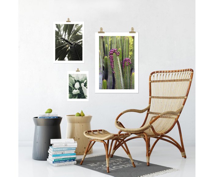 Панно Botanic printed на фотобумаге - купить Декор стен по цене 1100.0