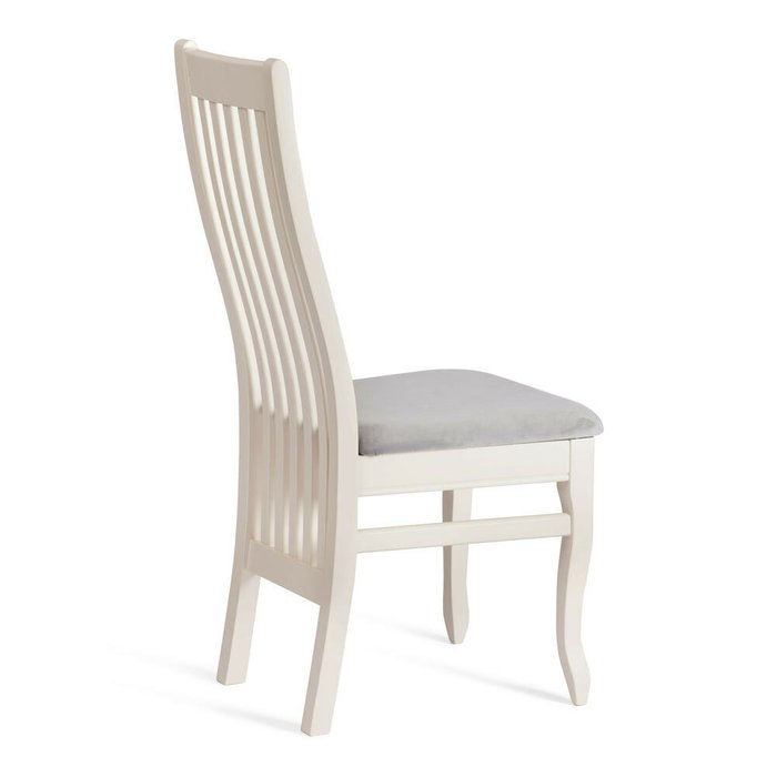 Стул Dolce бело-серого цвета - лучшие Обеденные стулья в INMYROOM