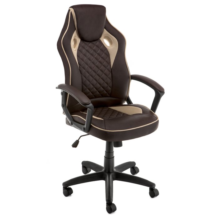 Компьютерное кресло Raid  коричневого цвета