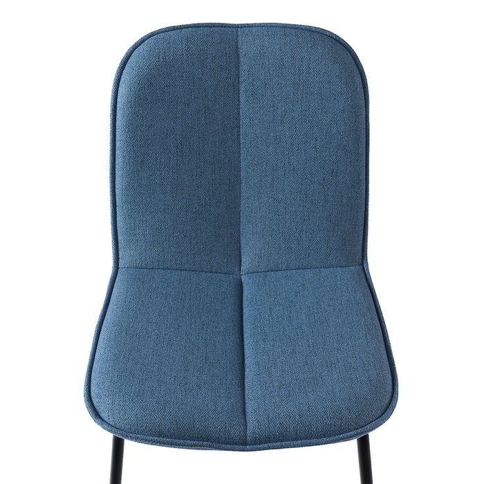 Набор из четырех стульев Adrian синего цвета - лучшие Обеденные стулья в INMYROOM