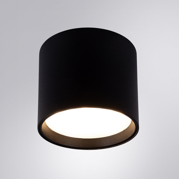 Точечный накладной светильник Arte Lamp INTERCRUS A5548PL-1BK - купить Накладные споты по цене 660.0