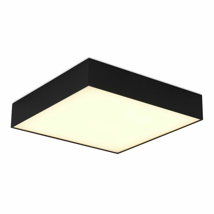 Светильник потолочный Черный LED 1*96W 3000K 8 640Lm Ra&gt;90 120° IP20 L600xW600xH55 220V Накладные светильники