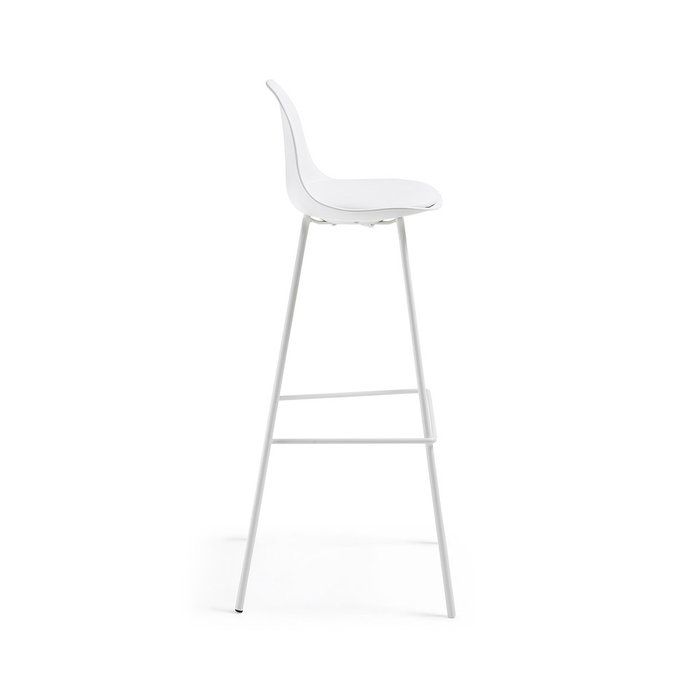 Барный стул Julia Grup Lysna белого цвета - купить Барные стулья по цене 17990.0