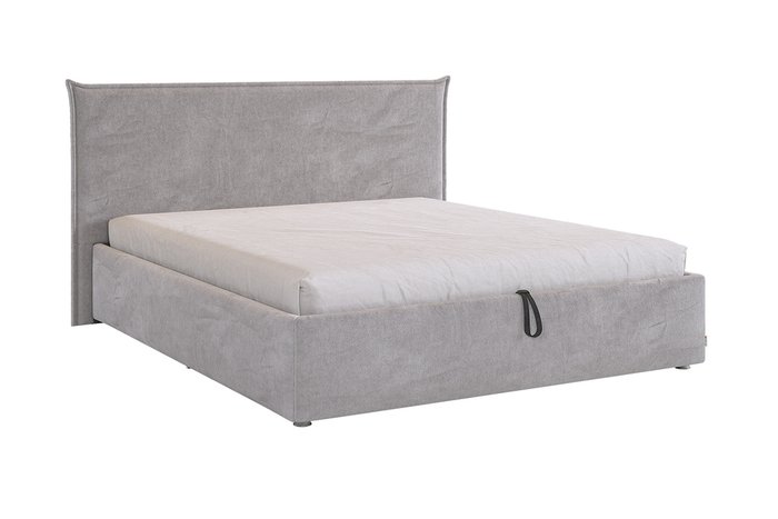 Кровать Лада 160х200 серого цвета с подъемным механизмом