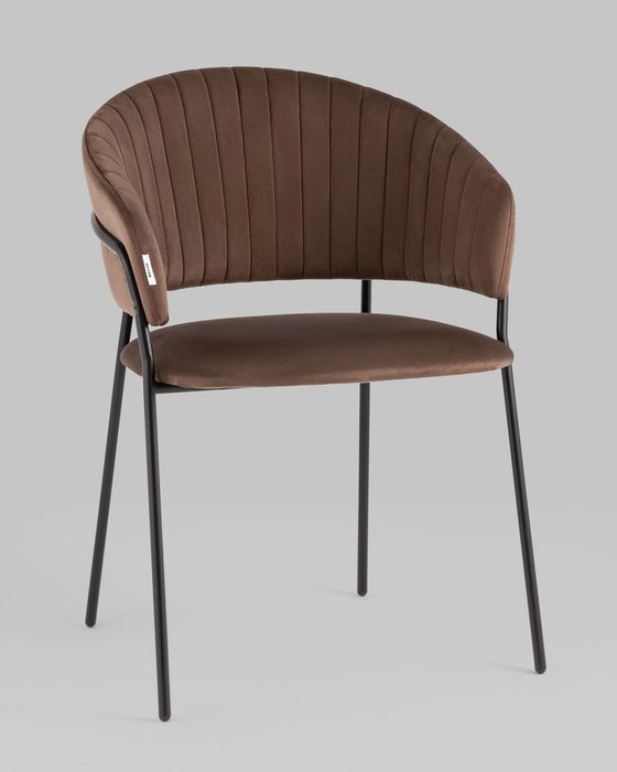 Стул Бруно коричневого цвета - купить Обеденные стулья по цене 8990.0