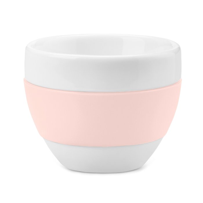Чашка для капучино Aroma бело-розового цвета