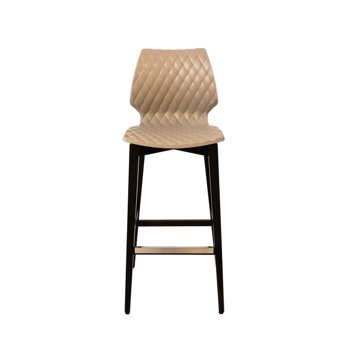 Барный стул Uni бежевого цвета - купить Барные стулья по цене 37000.0