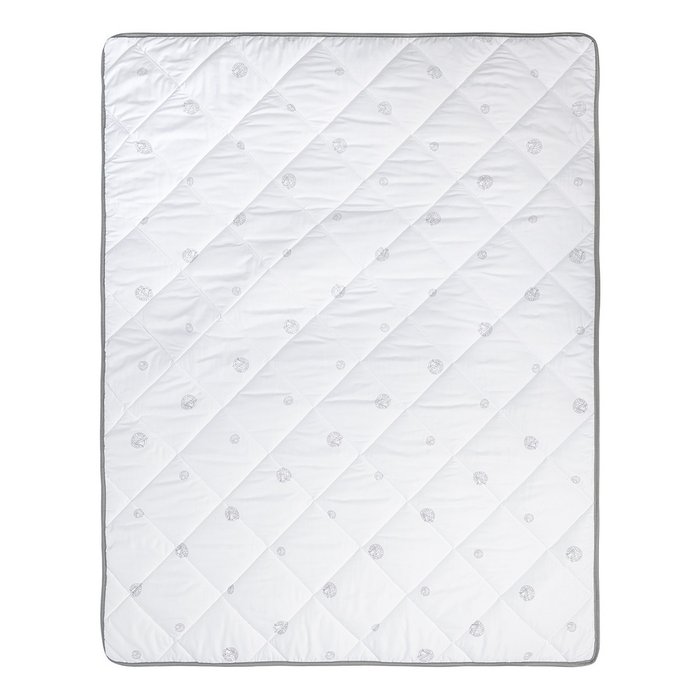 Одеяло Wool Siberia 195х215 бело-серого цвета - купить Одеяла по цене 4844.0