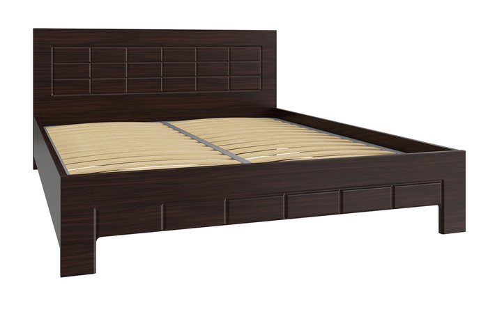 Кровать Изабель 160х200 темно-коричневого цвета - лучшие Кровати для спальни в INMYROOM